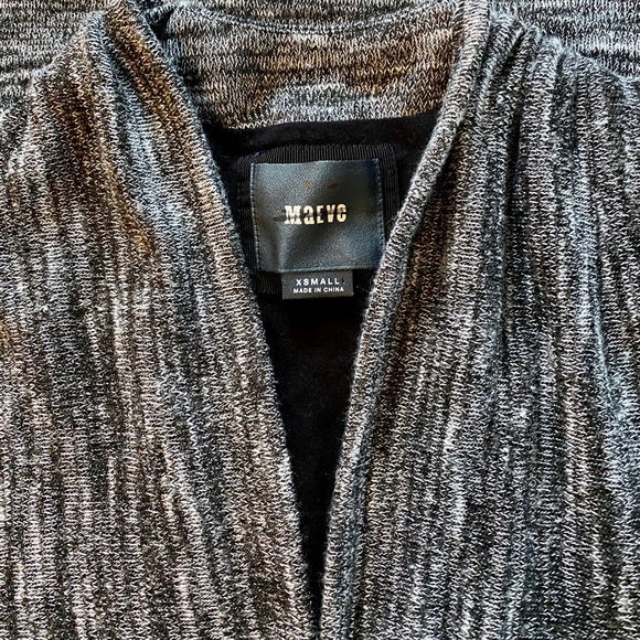 ANTHROPOLOGIE Maeve Cinched Surplice Knit Dress - Picture 7 of 8